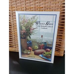 Walnut Grove Cookbook Hurdle Mills, NC 2000 Binder United Methodist Church